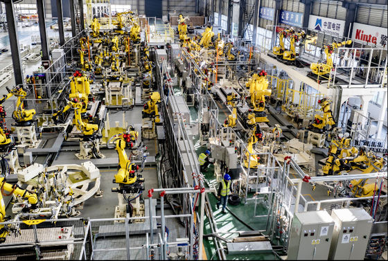 Автомобильное инженерство BIW сваривая